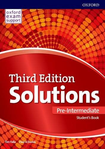 Solutions 3E Pre-Intermediate Student’s Book niculescu.ro imagine noua