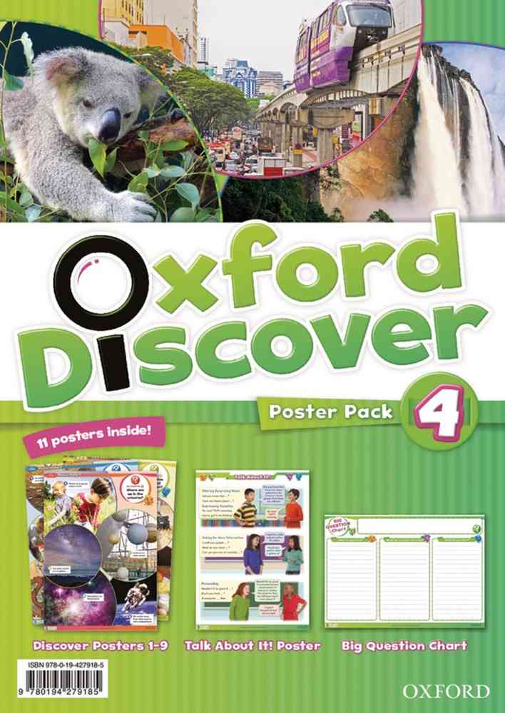 Oxford Discover 4 Poster Pack niculescu.ro imagine noua