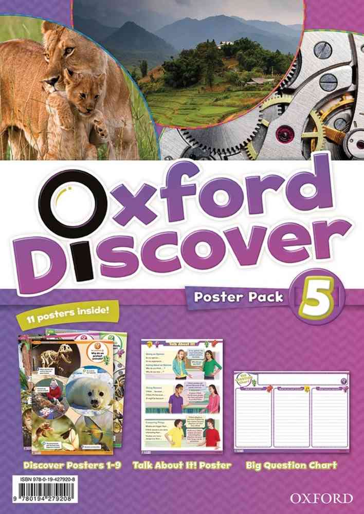Oxford Discover 5 Poster Pack niculescu.ro imagine noua