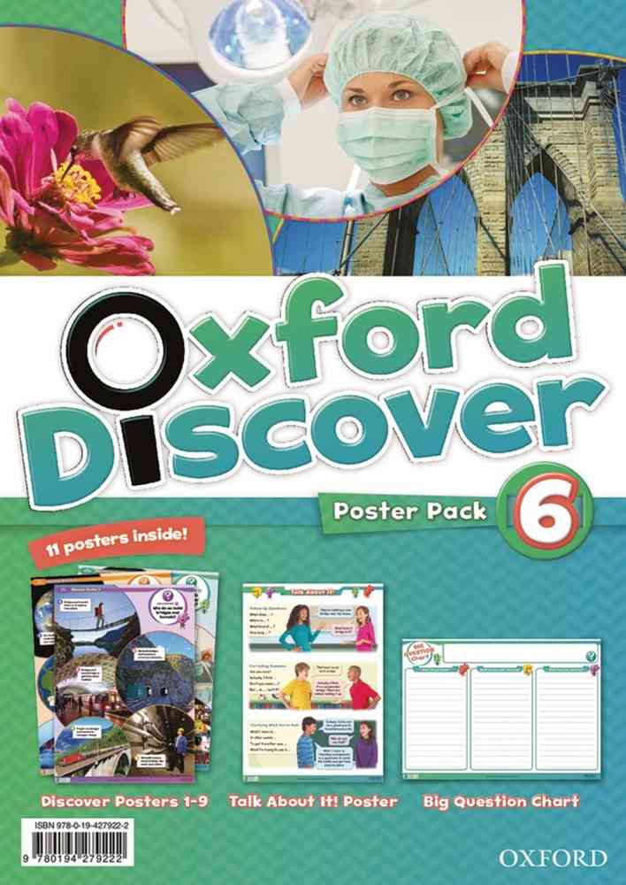 Oxford Discover 6 Poster Pack niculescu.ro imagine noua