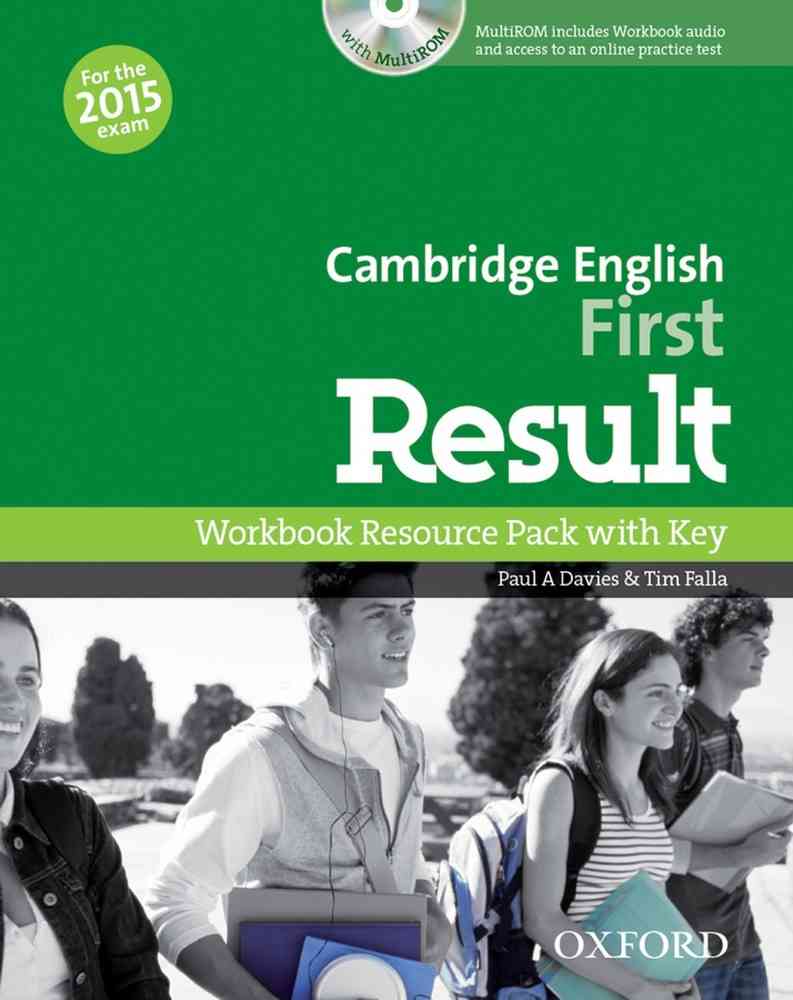 Cambridge English: First Result Workbook Resource Pack with Key- REDUCERE 50% niculescu.ro imagine noua
