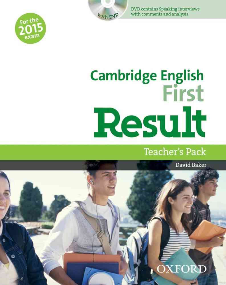 Cambridge English: First Result Teacher’s Book & DVD niculescu.ro imagine noua
