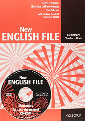 New English File Elementary Teacher’s Book with Test and CD-ROM niculescu.ro imagine noua