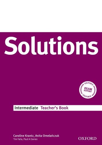 Solutions Intermediate Teacher’s Book- REDUCERE 50% niculescu.ro imagine noua
