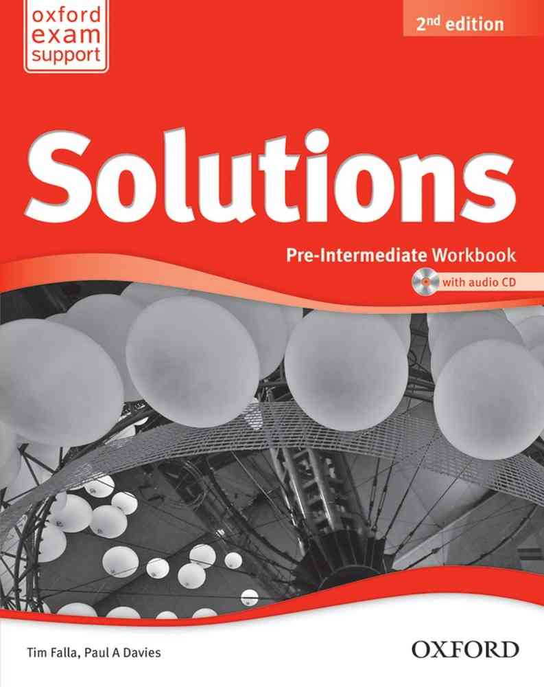 Solutions 2nd Edition Pre-Intermediate: Workbook niculescu.ro imagine noua