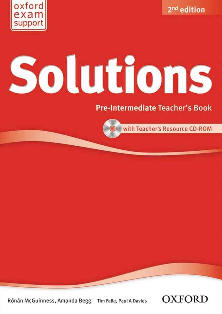 Solutions 2nd Edition Pre-Intermediate: Teacher’s Book and CD-ROM Pack niculescu.ro imagine noua