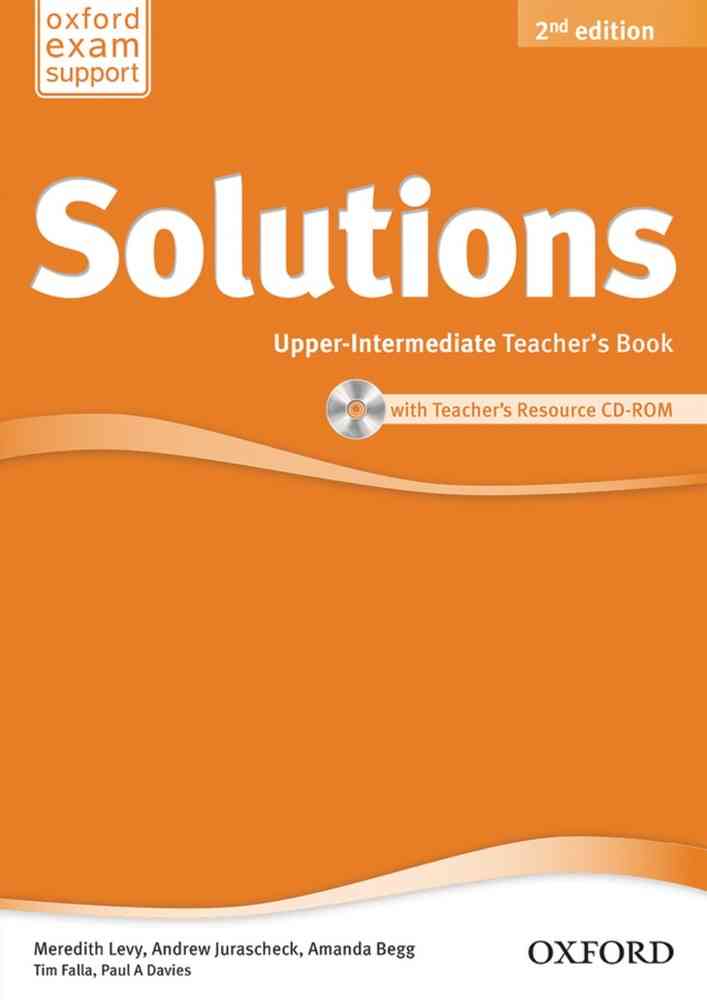 Solutions 2nd Edition Upper Intermediate Teacher’s Book and CD-ROM Pack niculescu.ro imagine noua