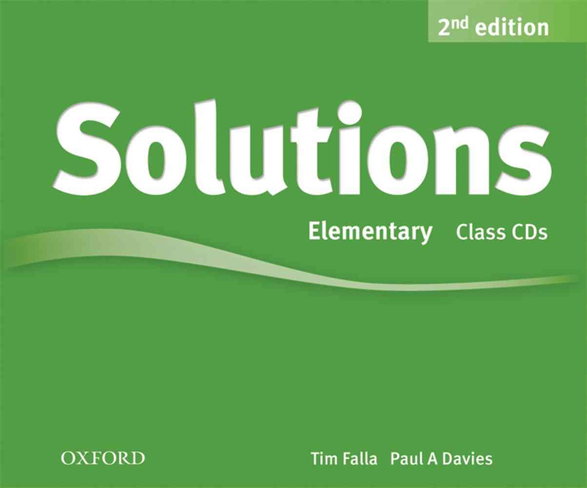 Solutions 2nd Edition Elementary: Class Audio CDs (3) niculescu.ro imagine noua