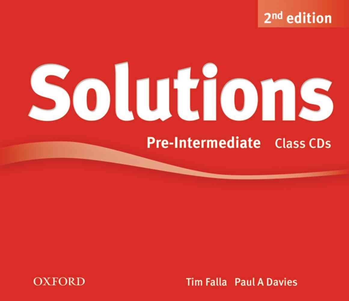 Solutions 2nd Edition Pre-Intermediate: Class Audio CDs (3) niculescu.ro imagine noua