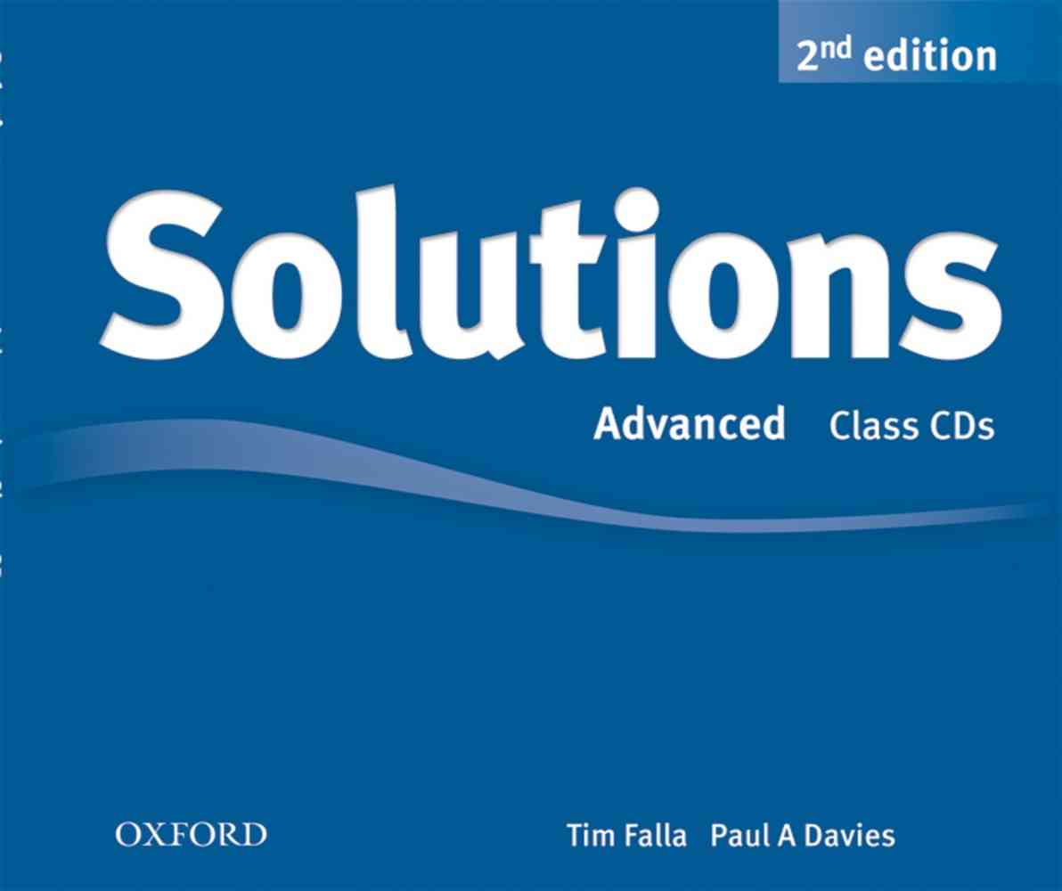Solutions 2nd Edition Advanced Class CD (4) niculescu.ro imagine noua