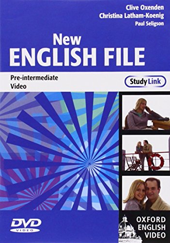 New English File Pre-Intermediate StudyLink Video DVD niculescu.ro imagine noua