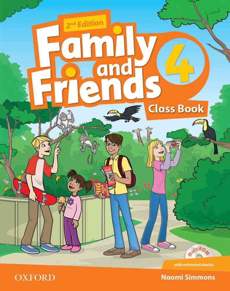 Family and Friends 2E 4 Class Book BK niculescu.ro imagine noua