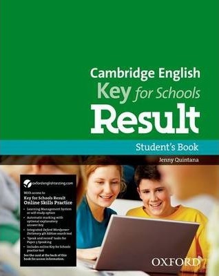 Cambridge English: Key for Schools Result: Student’s Book and Online Skills and Language Pack niculescu.ro imagine noua