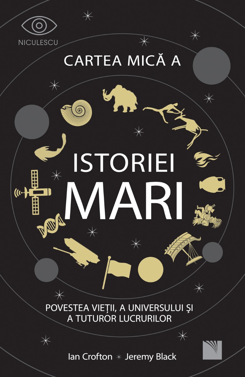 Cartea mică a istoriei mari: Povestea vieții, a Universului și a tuturor lucrurilor. Editura NICULESCU imagine noua