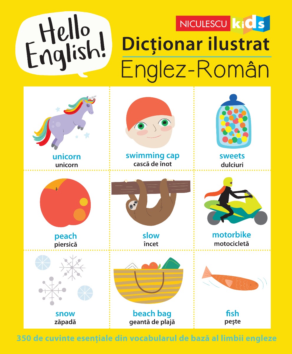 Hello English! Dicționar ilustrat Editura NICULESCU imagine noua
