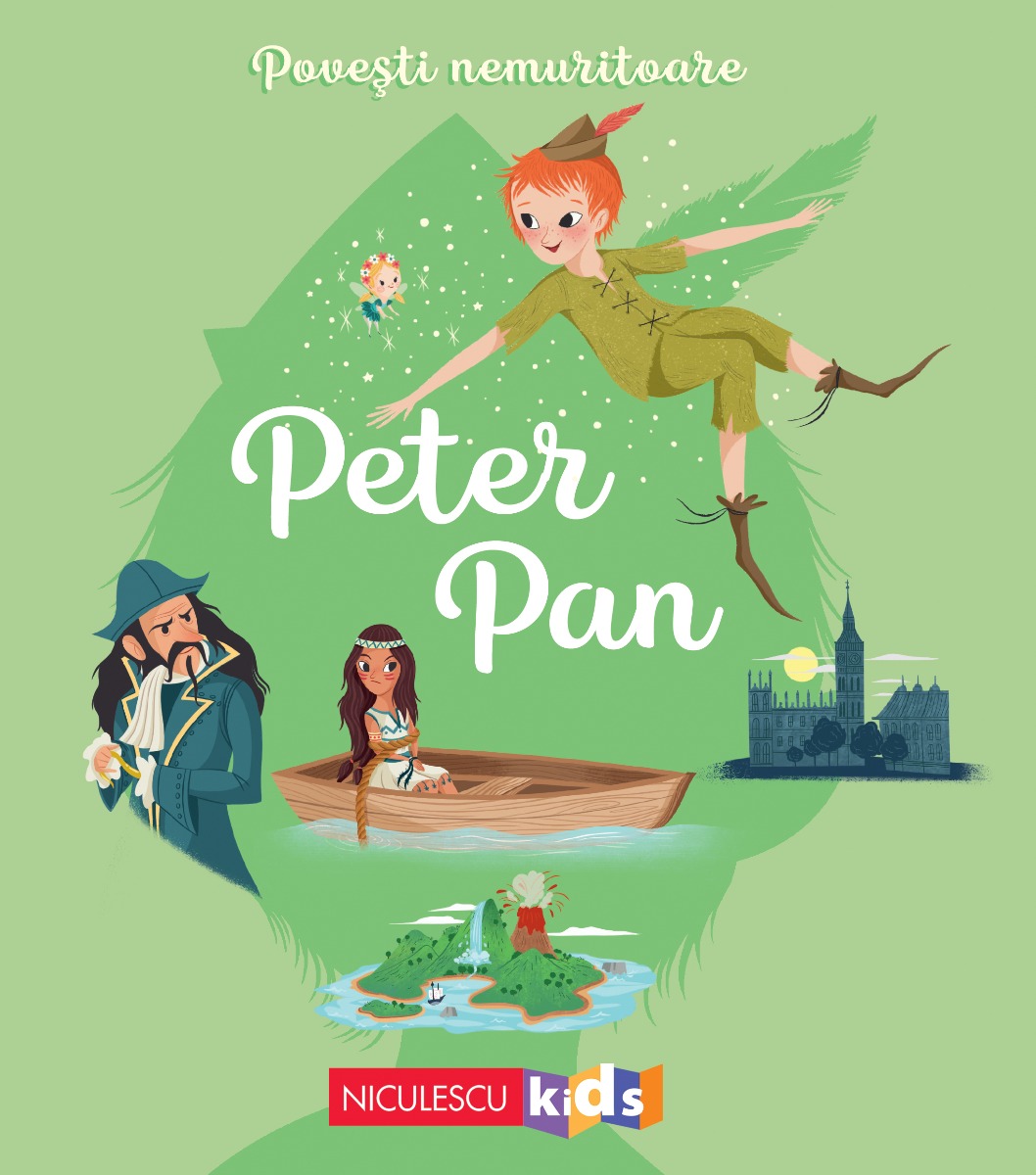 Povești nemuritoare: Peter Pan Editura NICULESCU imagine noua