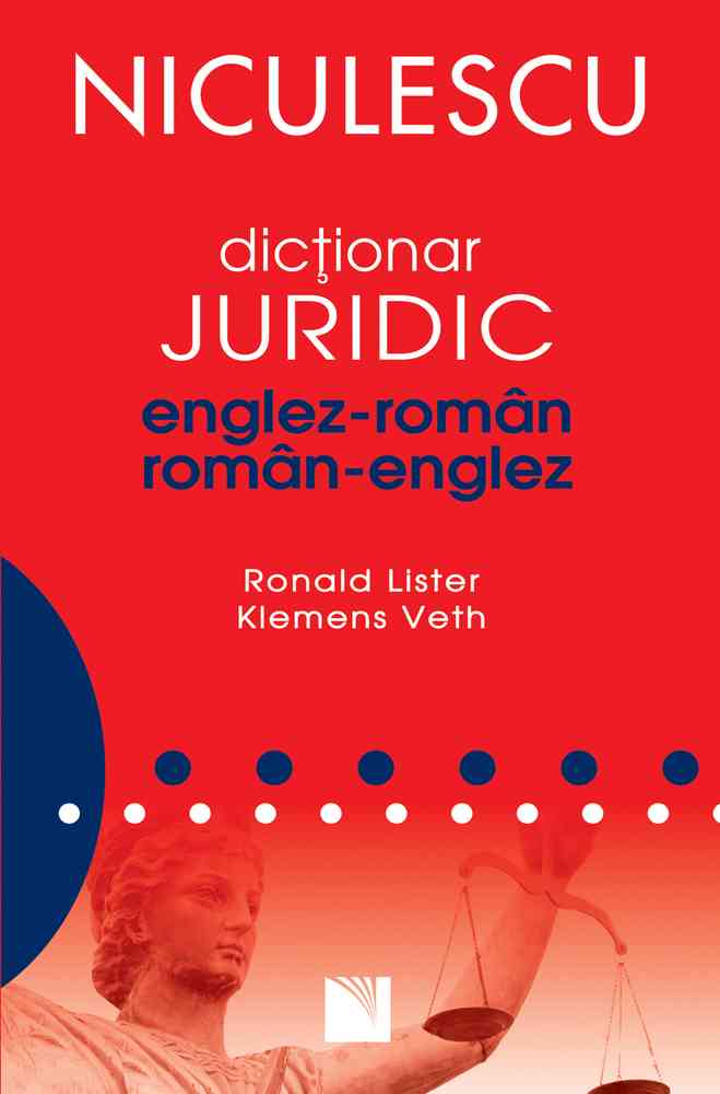 Dicţionar juridic englez-român/român-englez Editura NICULESCU imagine noua