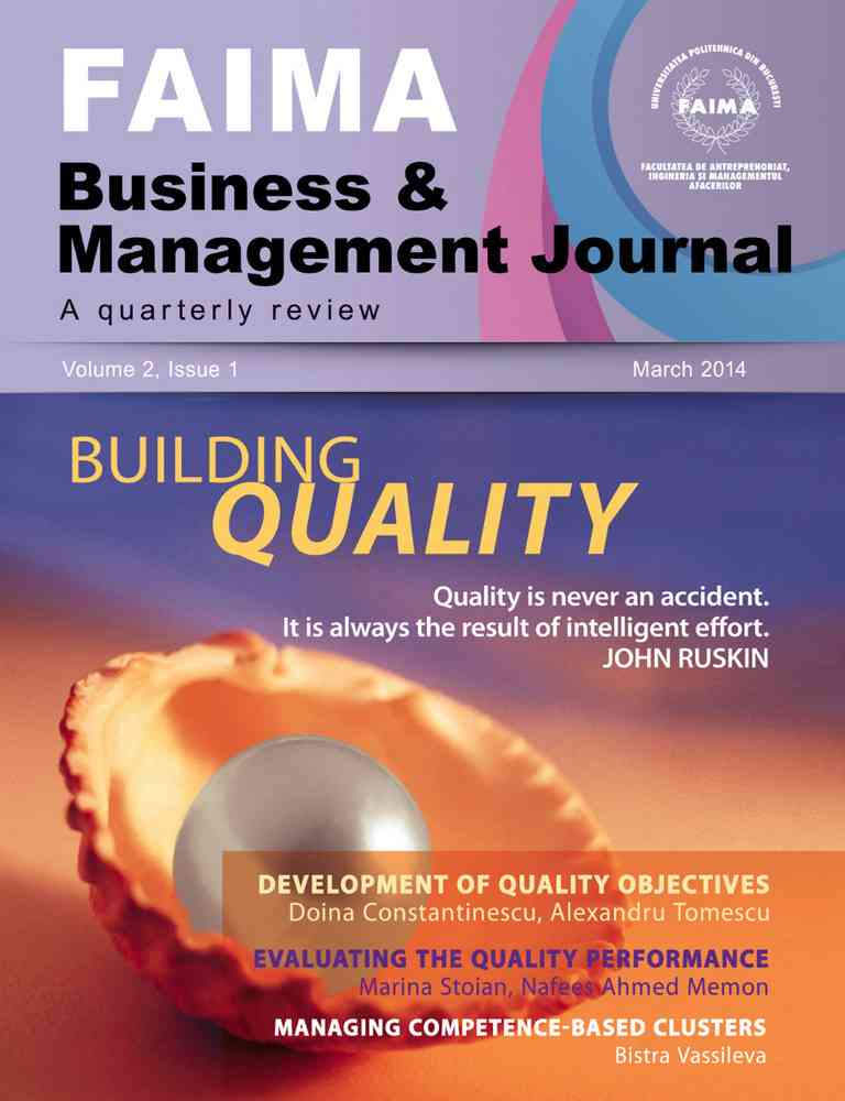 FAIMA Business & Management Journal – volume 2, issue 1, March 2014 niculescu.ro imagine noua