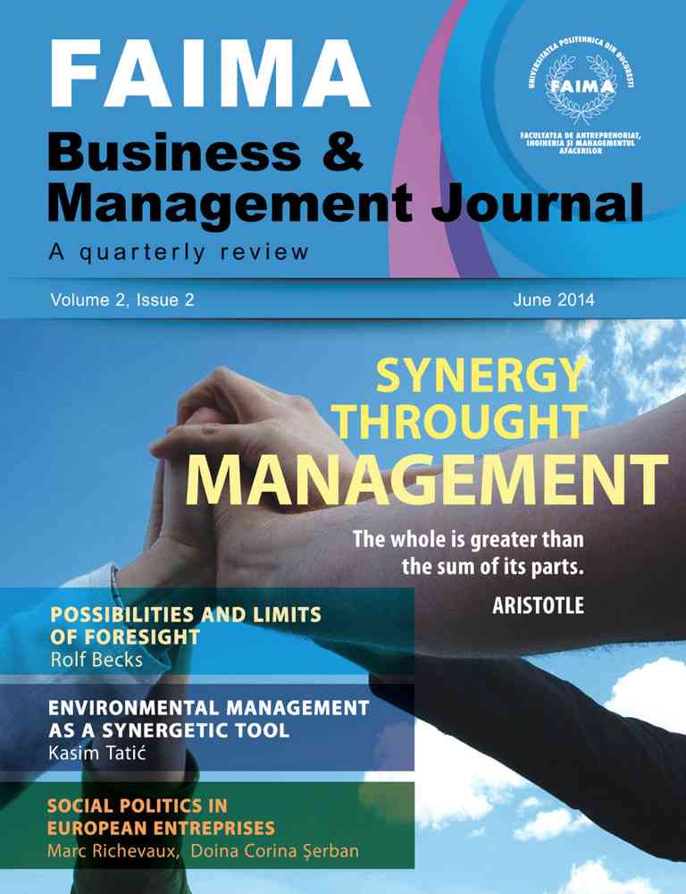 FAIMA Business & Management Journal – volume 2, issue 2, June 2014 niculescu.ro imagine noua