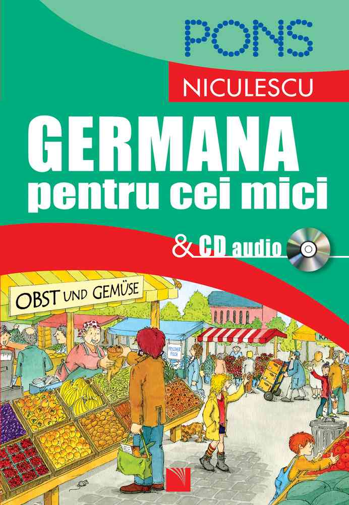 Germana pentru cei mici & CD audio Editura NICULESCU imagine noua