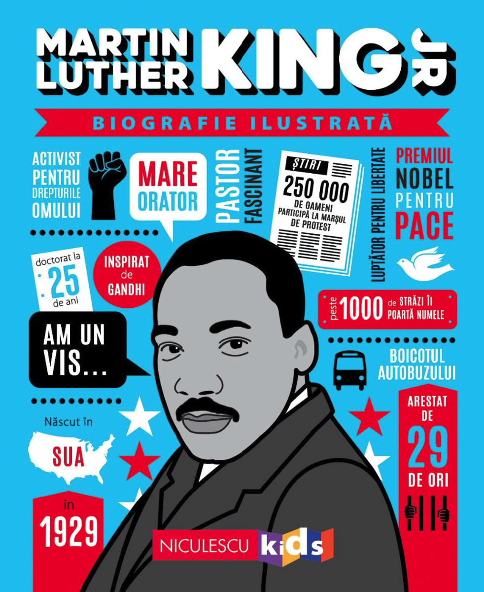 Martin Luther King Jr. Biografie ilustrată