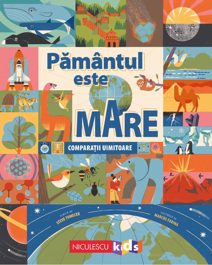 Pământul este mare. Comparații uimitoare