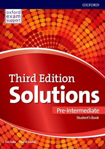 Solutions 3E Pre-Intermediate Student\'s Book