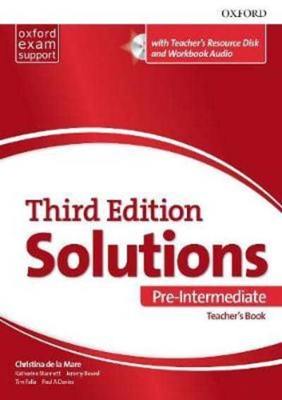 Solutions 3E Pre-Intermediate Teacher’s Pack