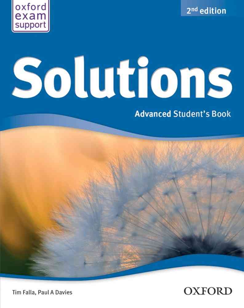 Solutions 2nd Edition Advanced Student's Book - REDUCERE 30%