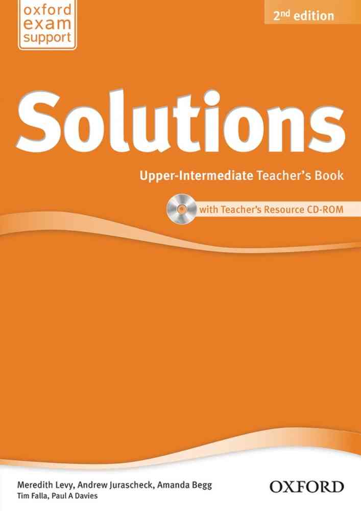 Solutions 2nd Edition Upper Intermediate Teacher's Book and CD-ROM Pack