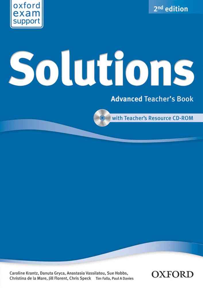 Solutions 2nd Edition Advanced Teacher\'s Book and CD-ROM Pack