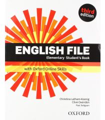 English File 3E Elementary Student's Book with Oxford Online Skills