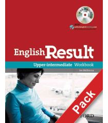 English Result Upper-Intermediate: Workbook with Answer Booklet and MultiROM Pack- REDUCERE 50%