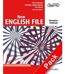 New English File Elementary Workbook with key and MultiROM Pk