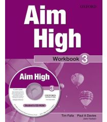 Aim High 3 Workbook & CD-ROM- REDUCERE 30%