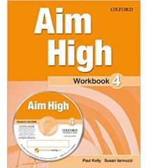 Aim High 4 Workbook & CD-ROM- REDUCERE 30%