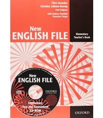 New English File Elementary Teacher's Book with Test and CD-ROM