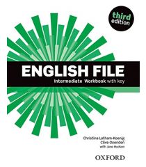 English File 3E Intermediate Workbook with key
