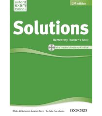 Solutions 2nd Edition Elementary: Teacher's Book and CD-ROM Pack