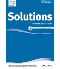 Solutions 2nd Edition Advanced Teacher's Book and CD-ROM Pack