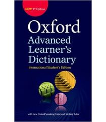 Oxford Advanced Learner's Dictionary: International Student's edition