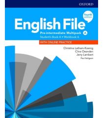 English File 4E Pre-Intermediate Student's Book/Workbook Multi-Pack A