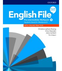 English File 4E Pre-Intermediate Student's Book/Workbook Multi-Pack B