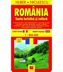 România. Hartă turistică şi rutieră