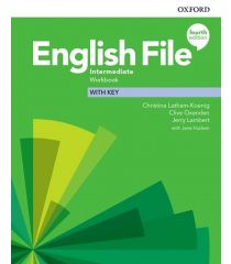 English File 4E Intermediate Workbook with Key 