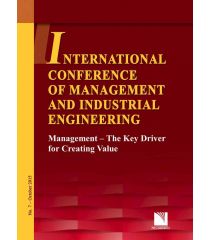 ICMIE 2015. Management - The Key Driver for Creating Value