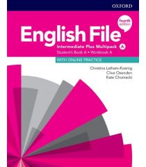 English File 4E Intermediate Plus Student's Book/Workbook Multi-Pack A