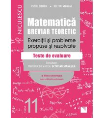 Matematică, clasa a XI-a. Breviar teoretic. Exerciţii şi probleme propuse şi rezolvate. Filiera tehnologică, toate calificările profesionale