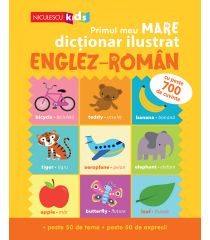 Primul meu MARE dicționar ilustrat ENGLEZ-ROMÂN. Cu peste 700 de cuvinte, peste 50 de teme, peste 50 de expresii