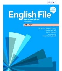 English File 4E Pre-Intermediate Workbook with Key